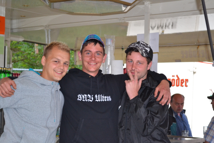 Im Einsatz fr das Fest