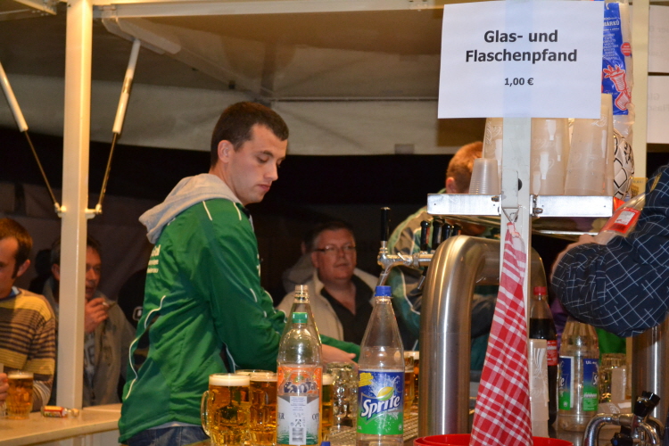 Im Einsatz fr das Fest